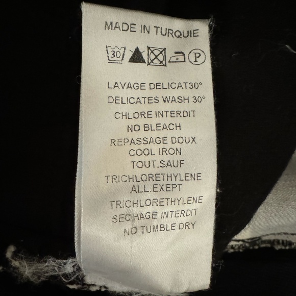 Authentic Balmain Black and White Jeans 2013 Resort Collection - Picture 11 of 16